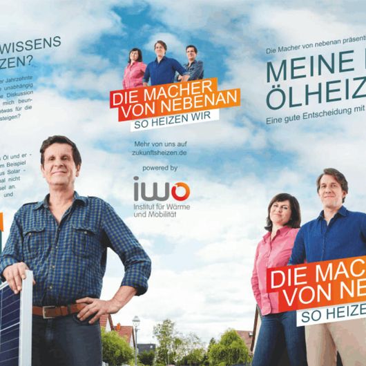 hochmoderne Öl-Brennwerttechnik